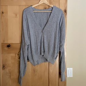 Babaton merino reversible cardigan.